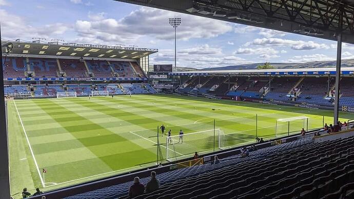 Turf Moor, Burnley's home ground.