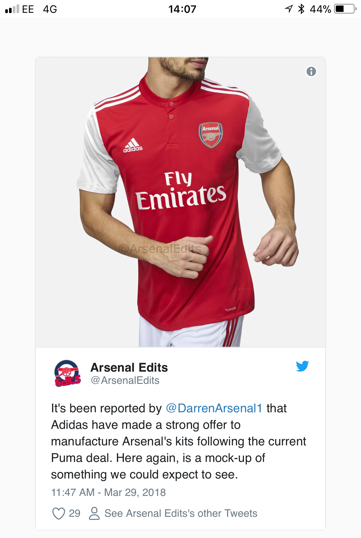 arsenal 2019 jersey adidas