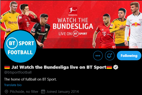 Bt shop sport bundesliga