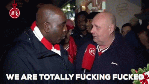 arsenal claude fml-were-fucked