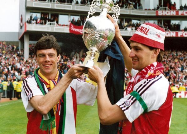 David O'Leary Arsenal shirt